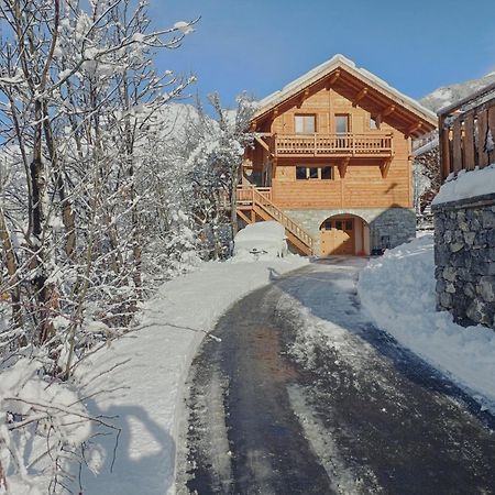 Les Cabris Bed & Breakfast Pelvoux Bagian luar foto