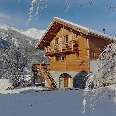 Les Cabris Bed & Breakfast Pelvoux Bagian luar foto