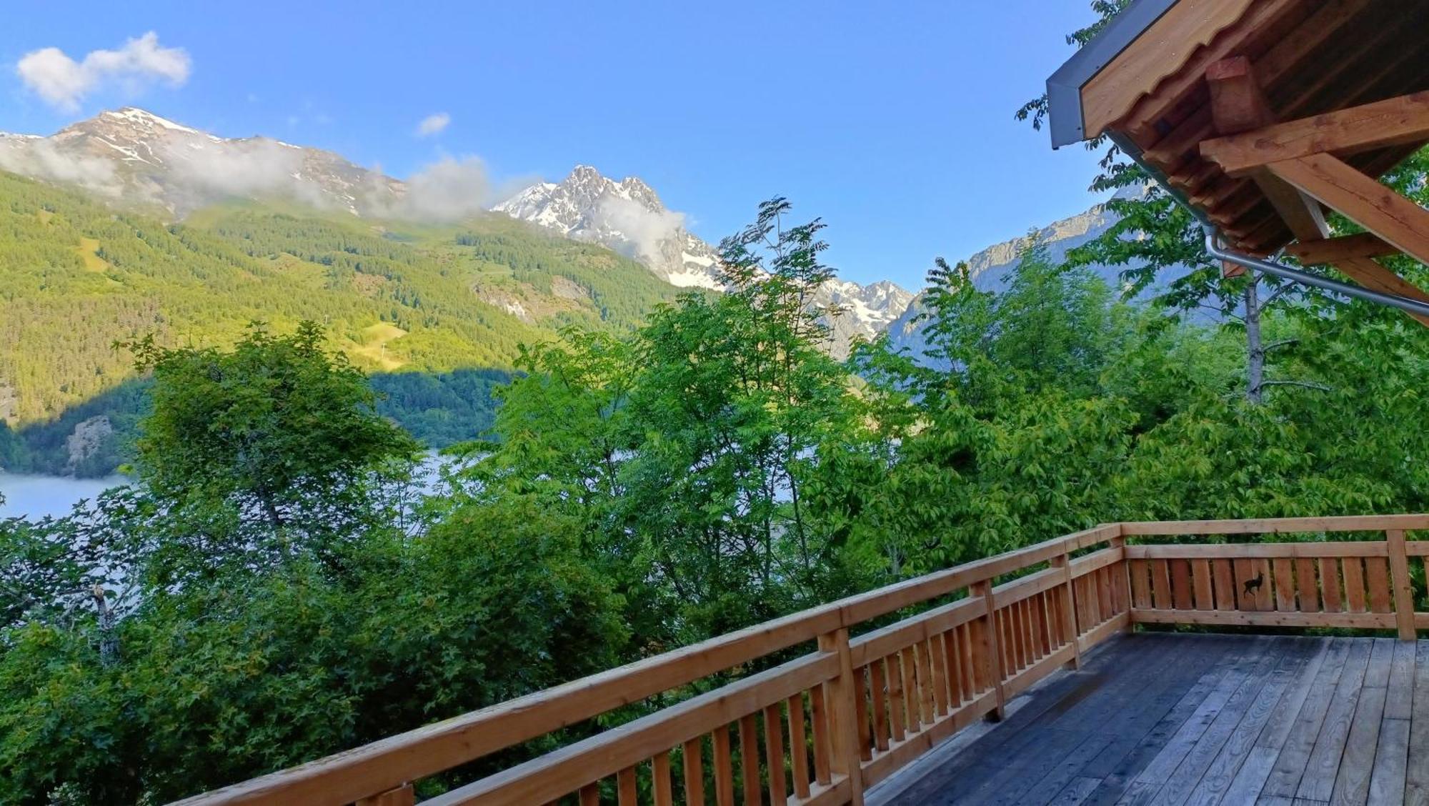 Les Cabris Bed & Breakfast Pelvoux Bagian luar foto